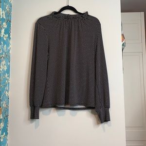 Black and White Adriana Papell top.